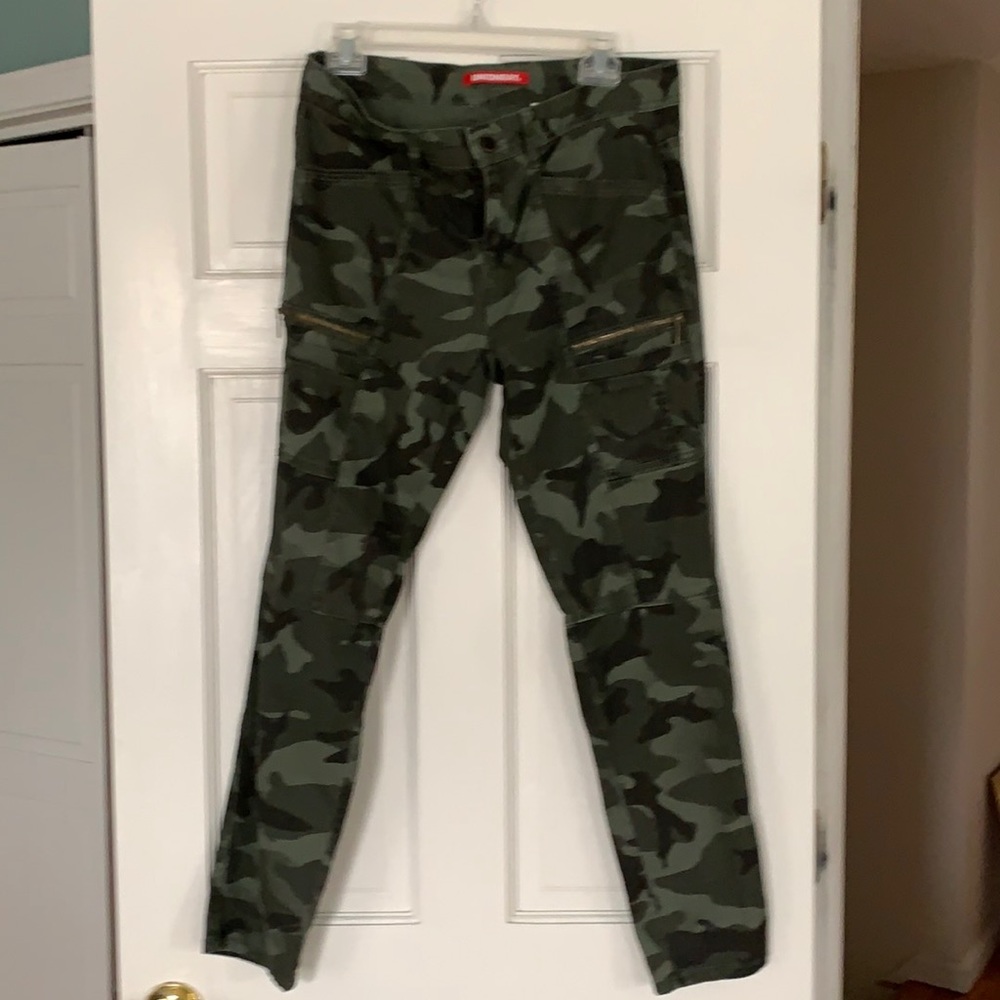 Camo cargo pants